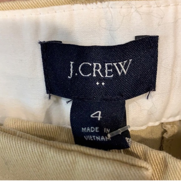 New j. Crew khaki shorts size 4 - Picture 3 of 6